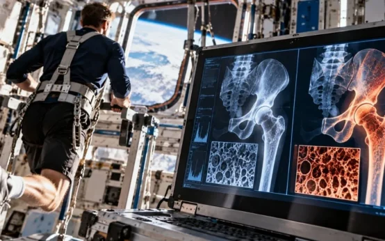Długie misje kosmiczne zostawiają ślad w kościach. Nowe dane o astronautach