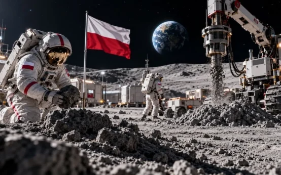 Polska firma sprawdzi, czy wydobycie surowców na Księżycu ma sens ekonomiczny